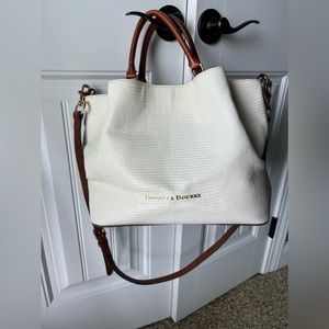 Dooney & Bourke large ostrich barlow bag